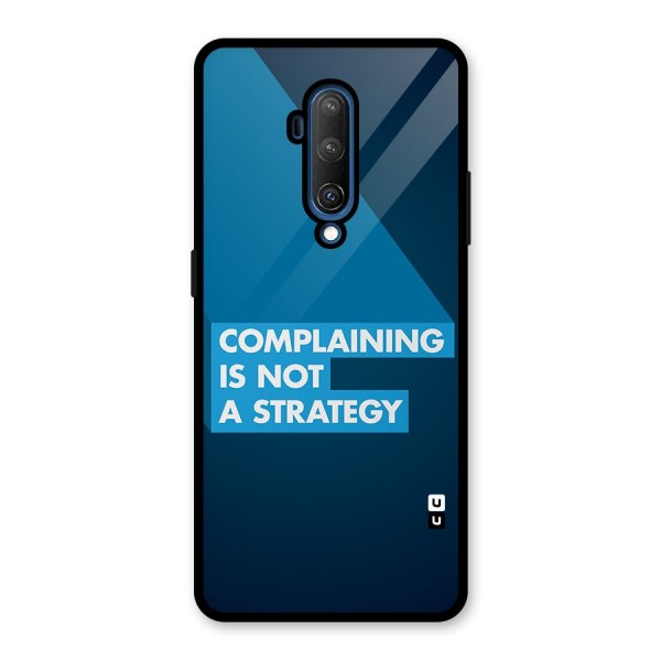 Not A Strategy Glass Back Case for OnePlus 7T Pro