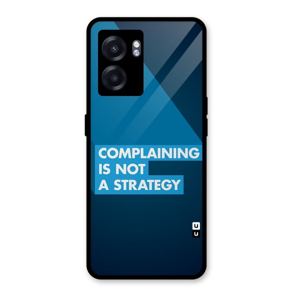 Not A Strategy Glass Back Case for Oppo K10 (5G)