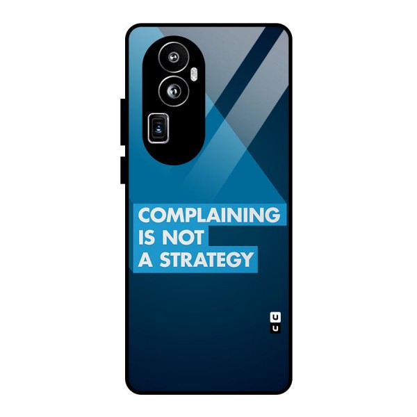 Not A Strategy Glass Back Case for Oppo Reno10 Pro Plus