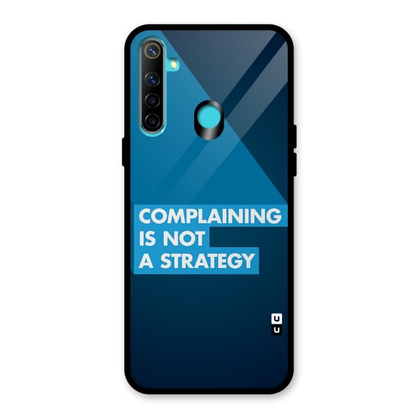 Not A Strategy Glass Back Case for Realme 5