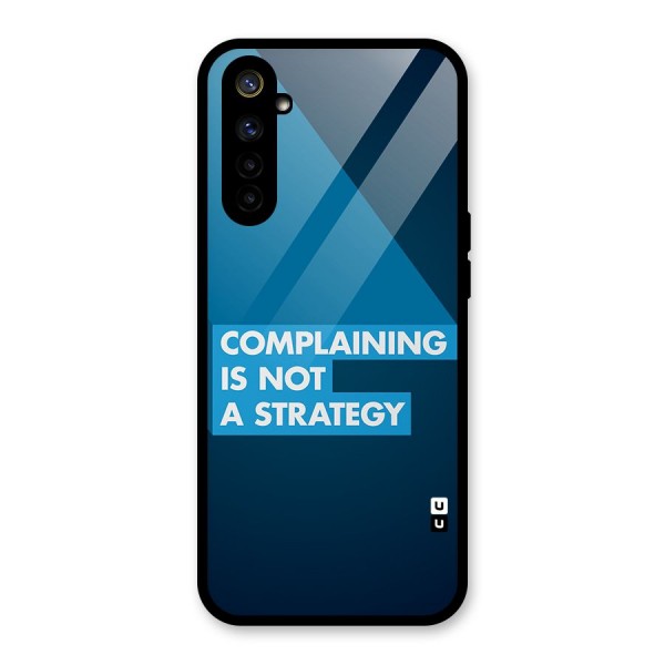 Not A Strategy Glass Back Case for Realme 6