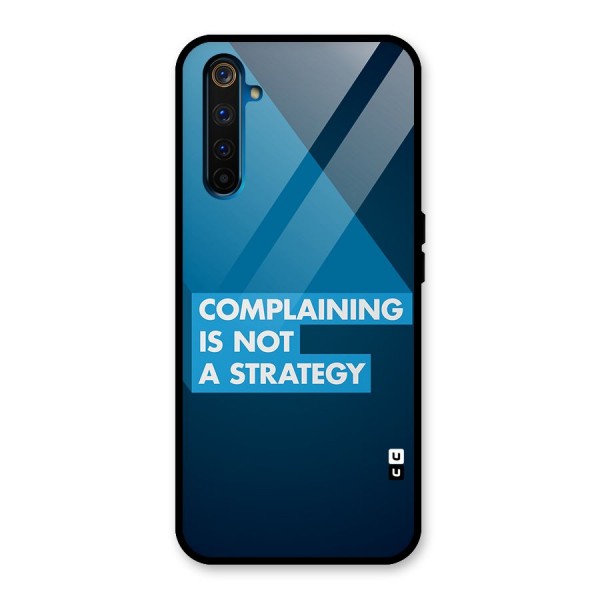 Not A Strategy Glass Back Case for Realme 6 Pro