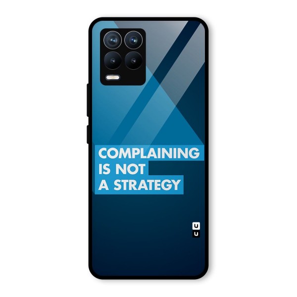 Not A Strategy Glass Back Case for Realme 8