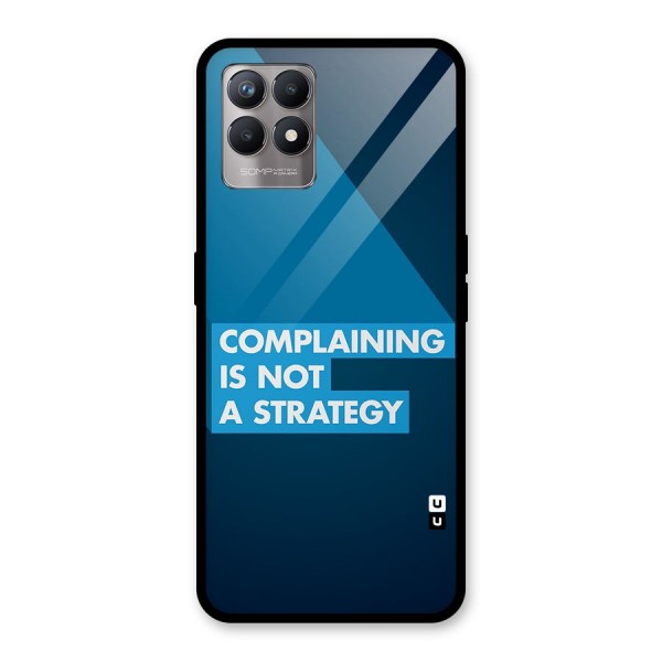 Not A Strategy Glass Back Case for Realme 8i