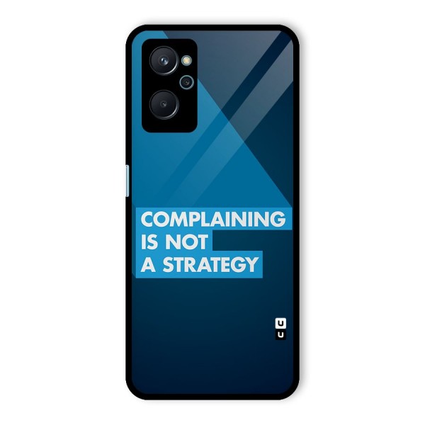 Not A Strategy Glass Back Case for Realme 9i