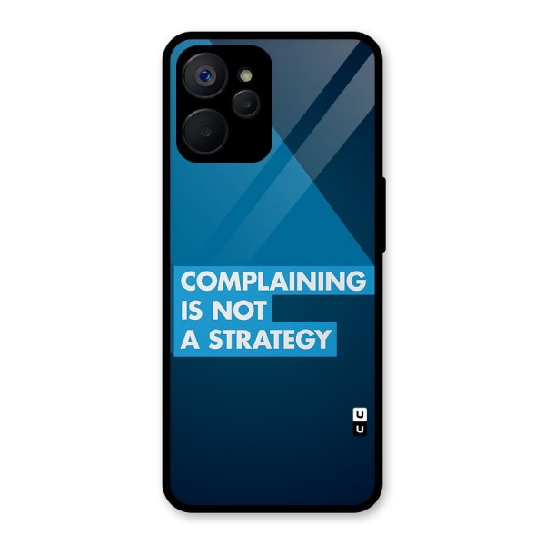 Not A Strategy Glass Back Case for Realme 9i 5G
