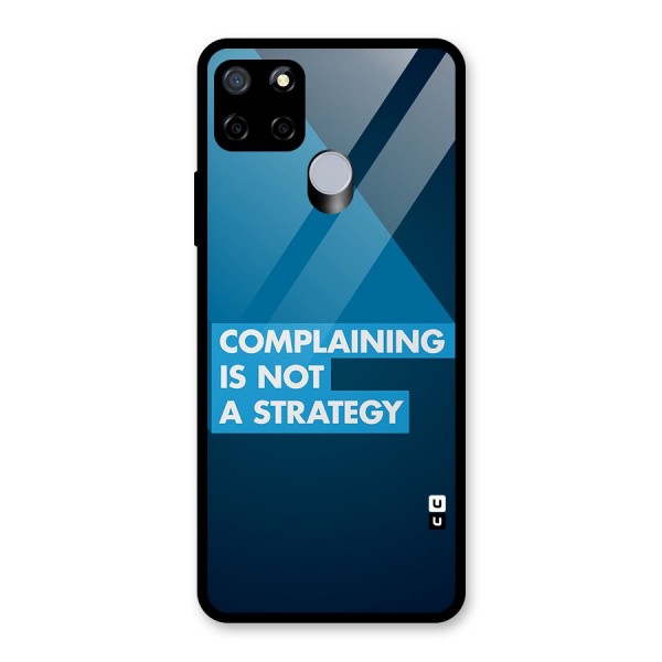 Not A Strategy Glass Back Case for Realme Narzo 20