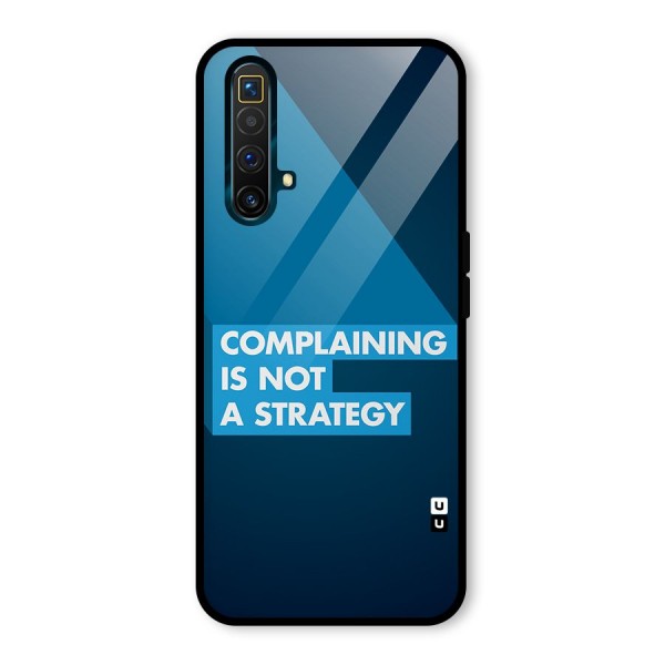 Not A Strategy Glass Back Case for Realme X3 SuperZoom