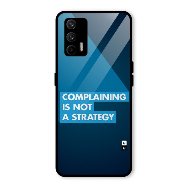 Not A Strategy Glass Back Case for Realme X7 Max