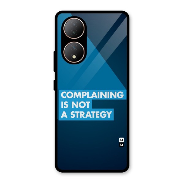 Not A Strategy Glass Back Case for Vivo T2