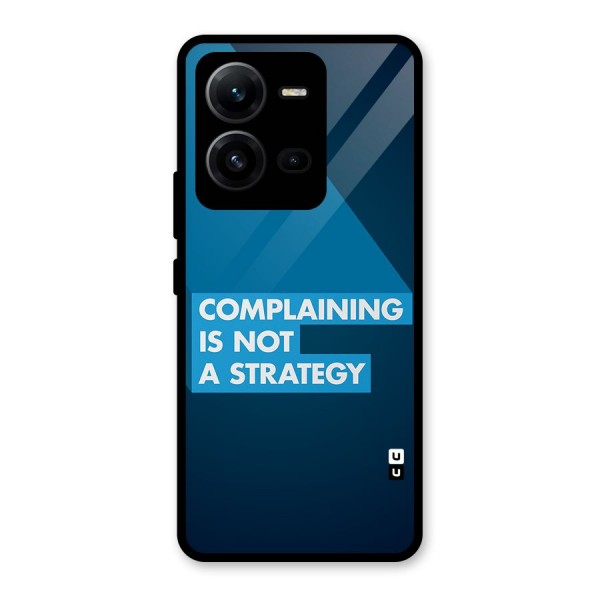 Not A Strategy Glass Back Case for Vivo V25