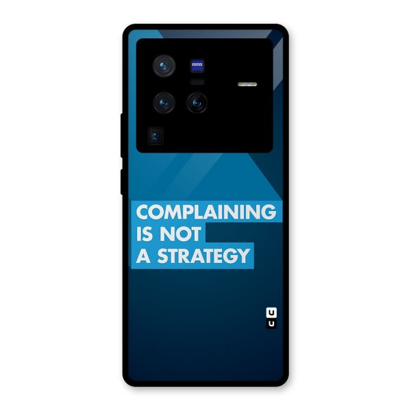 Not A Strategy Glass Back Case for Vivo X80 Pro