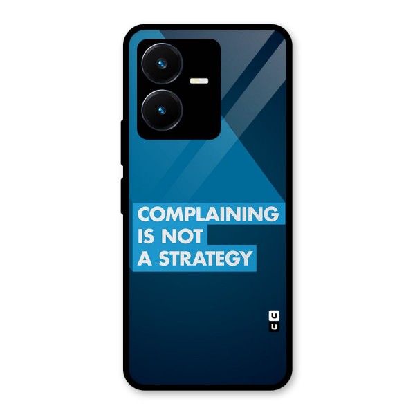 Not A Strategy Glass Back Case for Vivo Y22