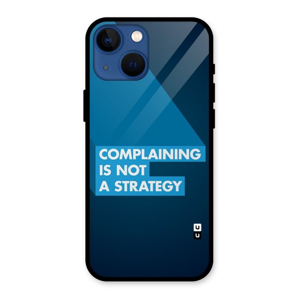 Not A Strategy Glass Back Case for iPhone 13 Mini