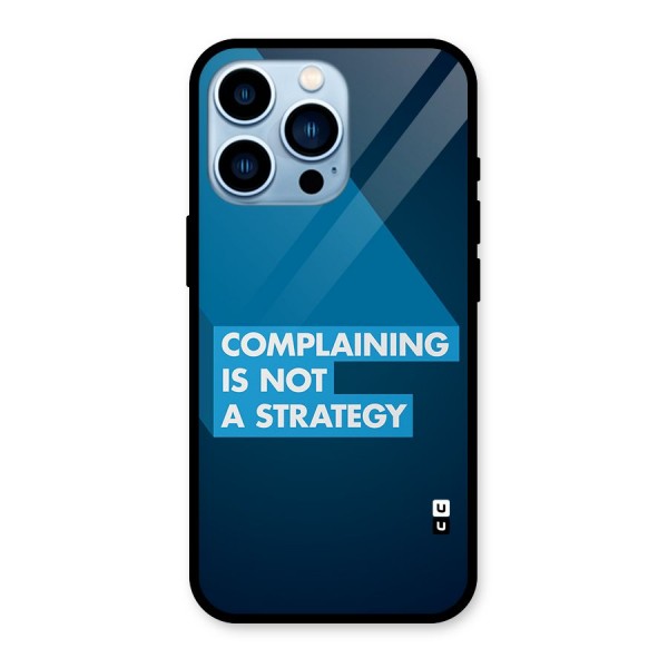 Not A Strategy Glass Back Case for iPhone 13 Pro