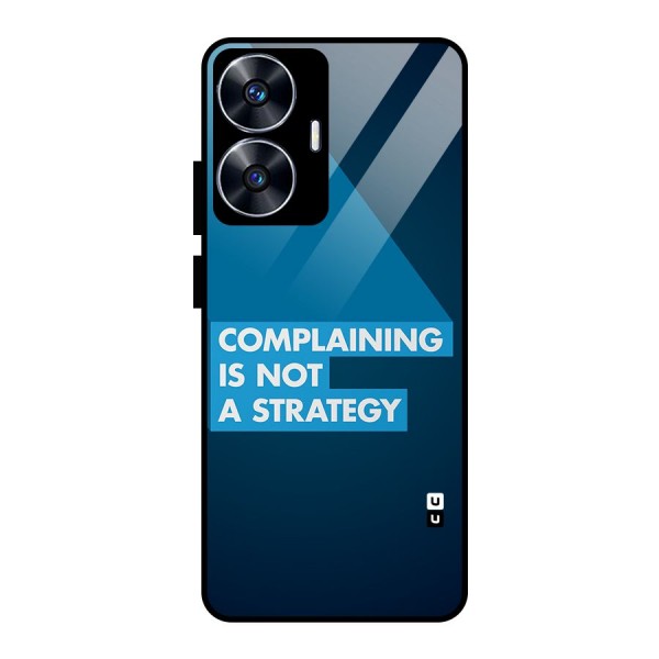 Not A Strategy Glass Back Case for realme C55