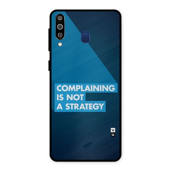 Not A Strategy Metal Back Case for Galaxy M30