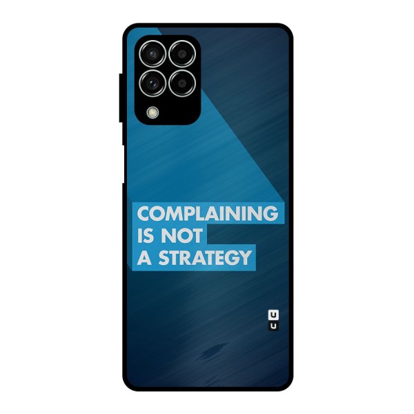 Not A Strategy Metal Back Case for Galaxy M33