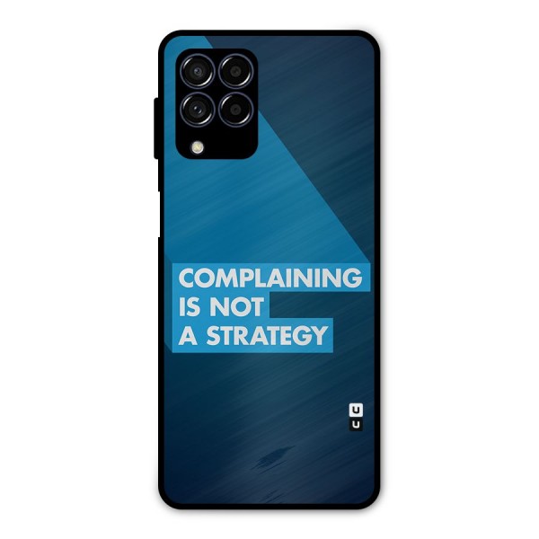 Not A Strategy Metal Back Case for Galaxy M53 5G