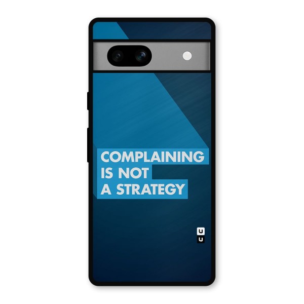 Not A Strategy Metal Back Case for Google Pixel 7a