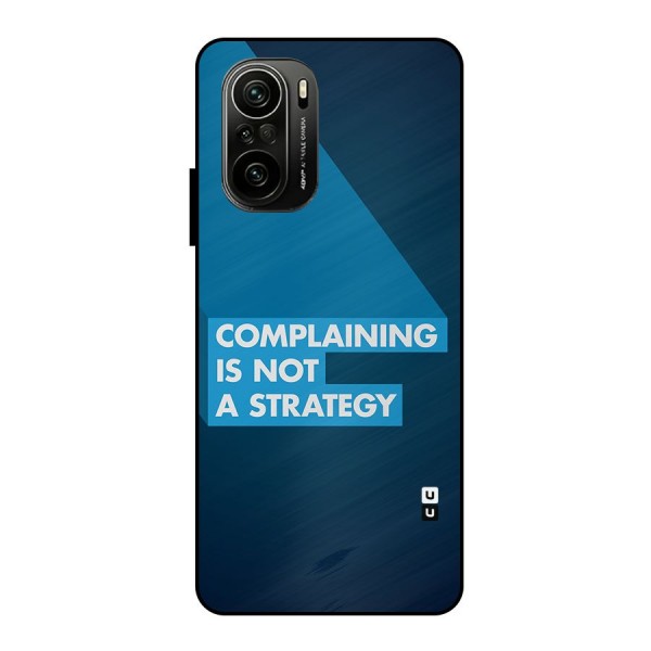 Not A Strategy Metal Back Case for Mi 11x