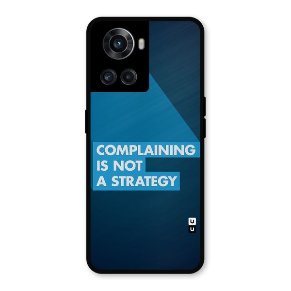 Not A Strategy Metal Back Case for OnePlus 10R