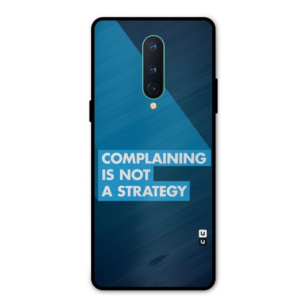 Not A Strategy Metal Back Case for OnePlus 8