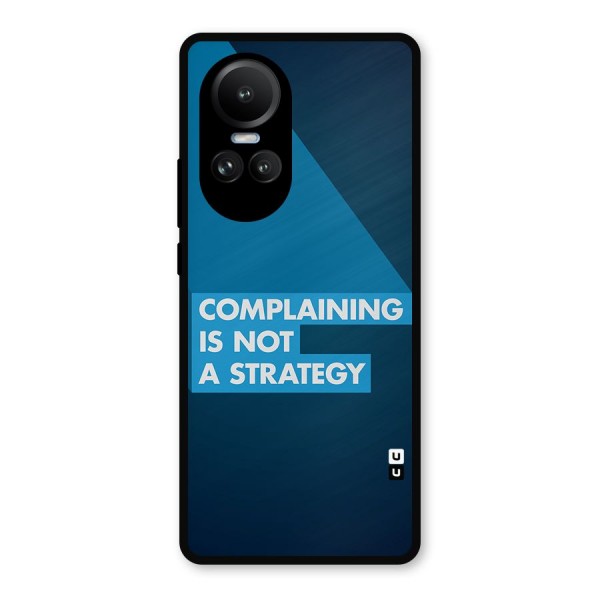 Not A Strategy Metal Back Case for Oppo Reno10