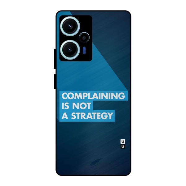 Not A Strategy Metal Back Case for Poco F5