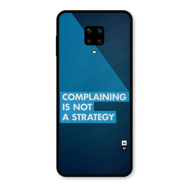 Not A Strategy Metal Back Case for Poco M2 Pro