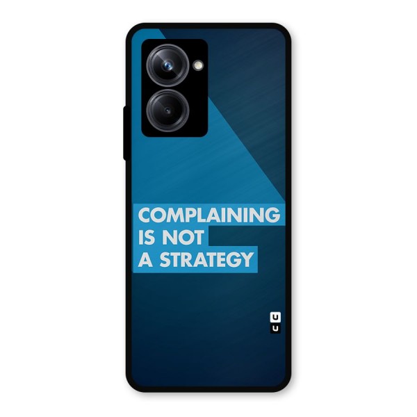 Not A Strategy Metal Back Case for Realme 10 Pro