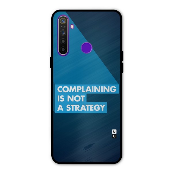 Not A Strategy Metal Back Case for Realme 5i