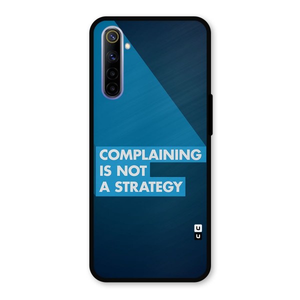 Not A Strategy Metal Back Case for Realme 6