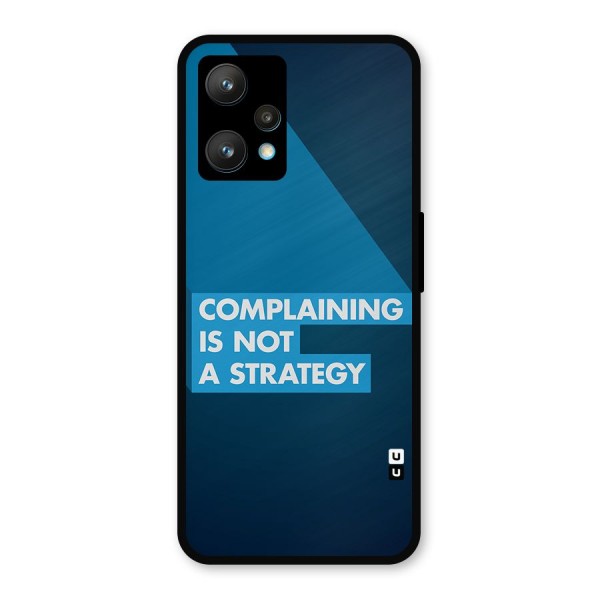 Not A Strategy Metal Back Case for Realme 9