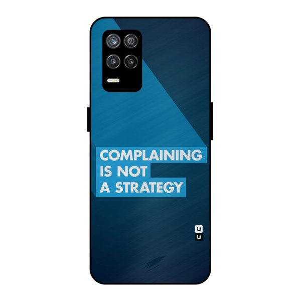 Not A Strategy Metal Back Case for Realme 9 5G