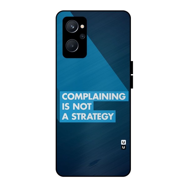 Not A Strategy Metal Back Case for Realme 9i 5G