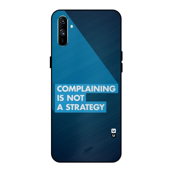 Not A Strategy Metal Back Case for Realme C3