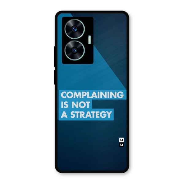 Not A Strategy Metal Back Case for Realme C55