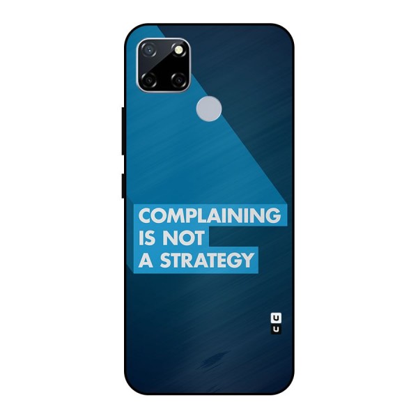 Not A Strategy Metal Back Case for Realme Narzo 20