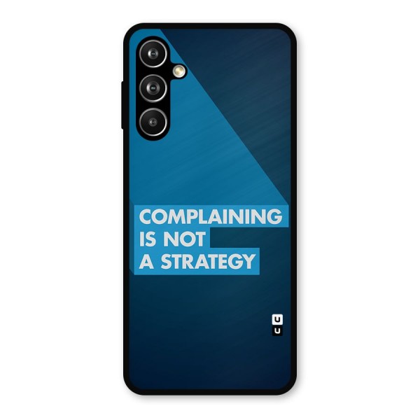 Not A Strategy Metal Back Case for Samsung Galaxy M54