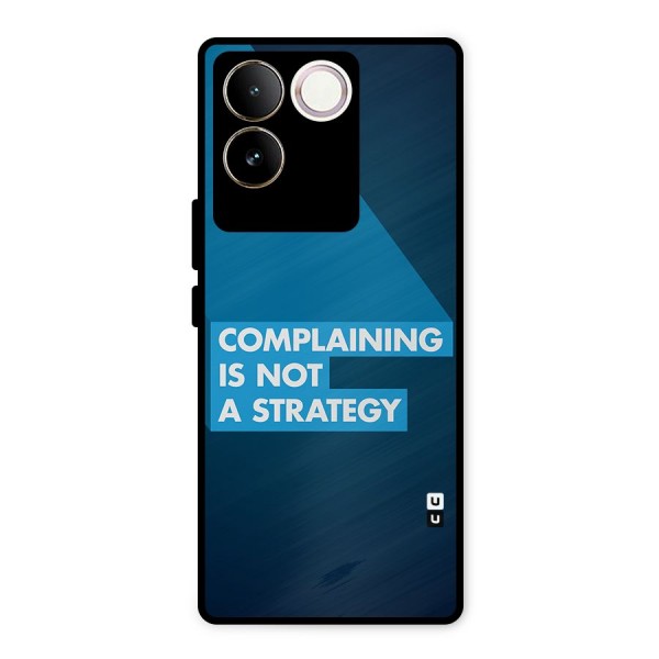 Not A Strategy Metal Back Case for Vivo T2 Pro