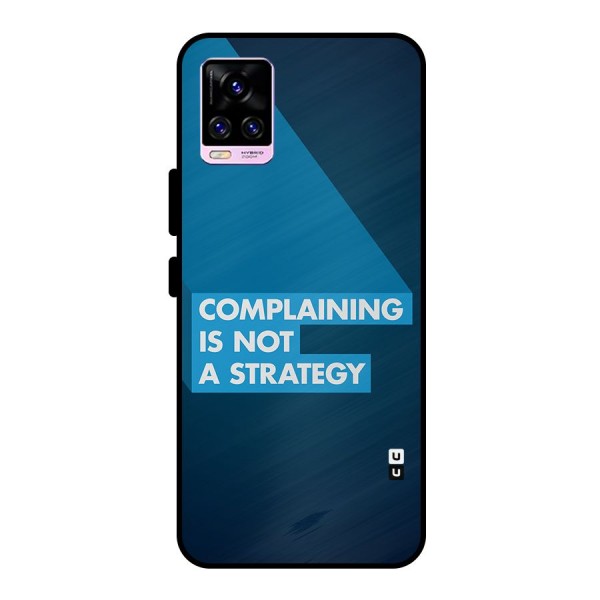 Not A Strategy Metal Back Case for Vivo V20 Pro