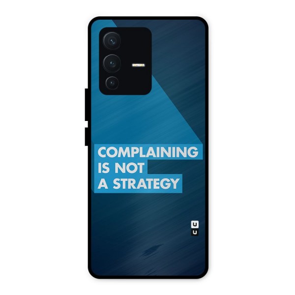 Not A Strategy Metal Back Case for Vivo V23 5G