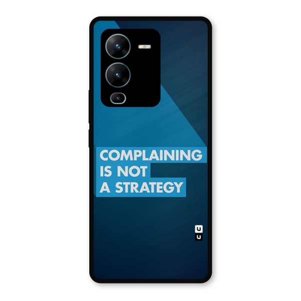 Not A Strategy Metal Back Case for Vivo V25 Pro