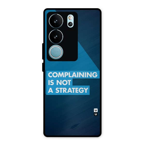 Not A Strategy Metal Back Case for Vivo V29 Pro