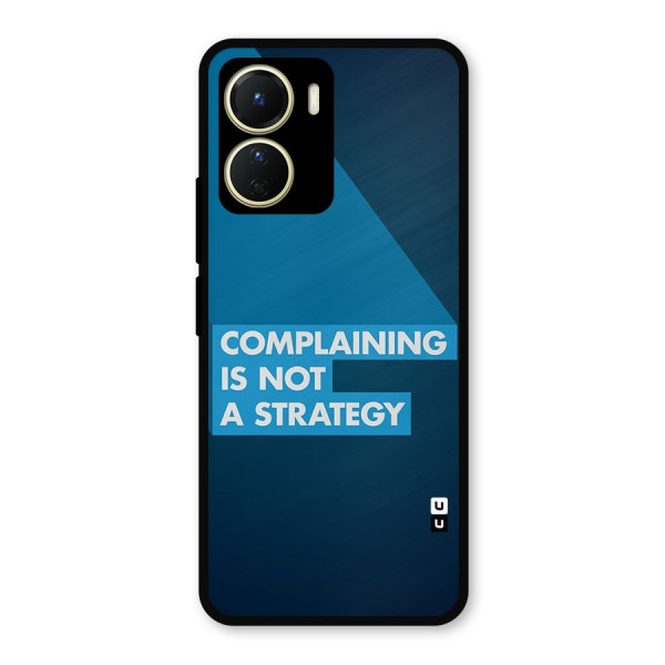 Not A Strategy Metal Back Case for Vivo Y16