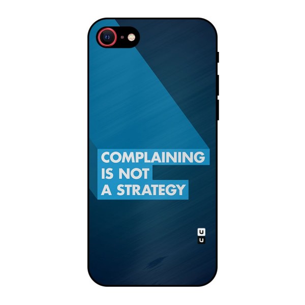 Not A Strategy Metal Back Case for iPhone 7