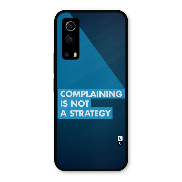 Not A Strategy Metal Back Case for iQOO Z3