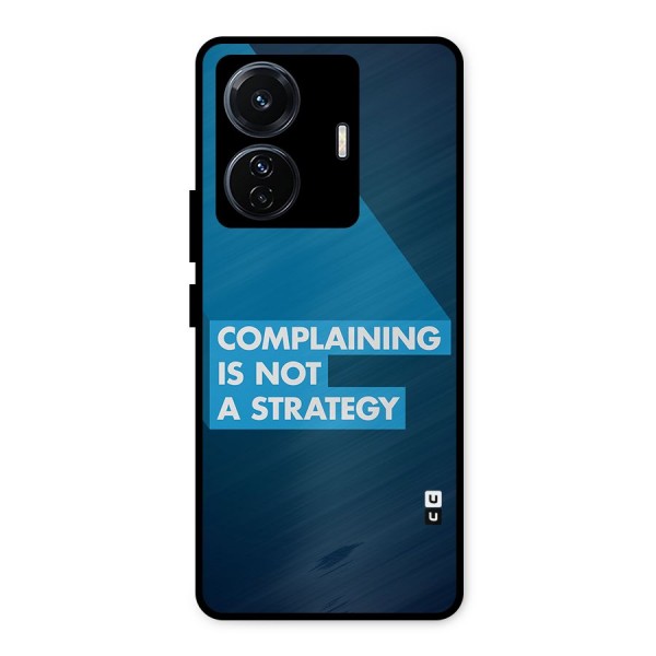 Not A Strategy Metal Back Case for iQOO Z6