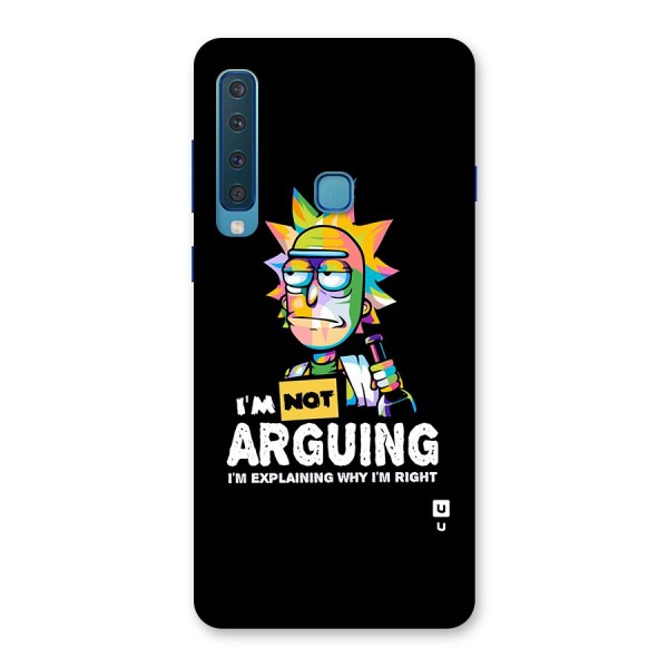 Not Arguing Explaining Back Case for Galaxy A9 (2018)